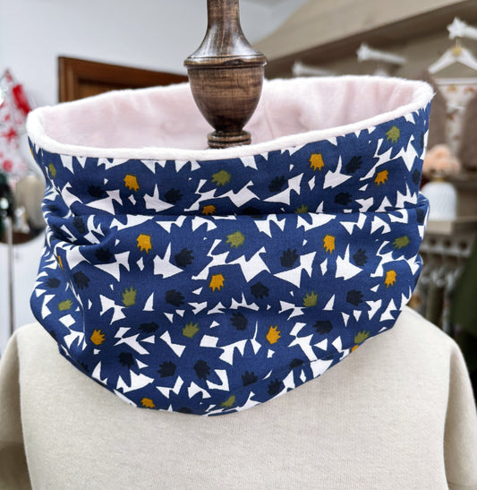 Snood enfant fait main : idéal pour l'hiver