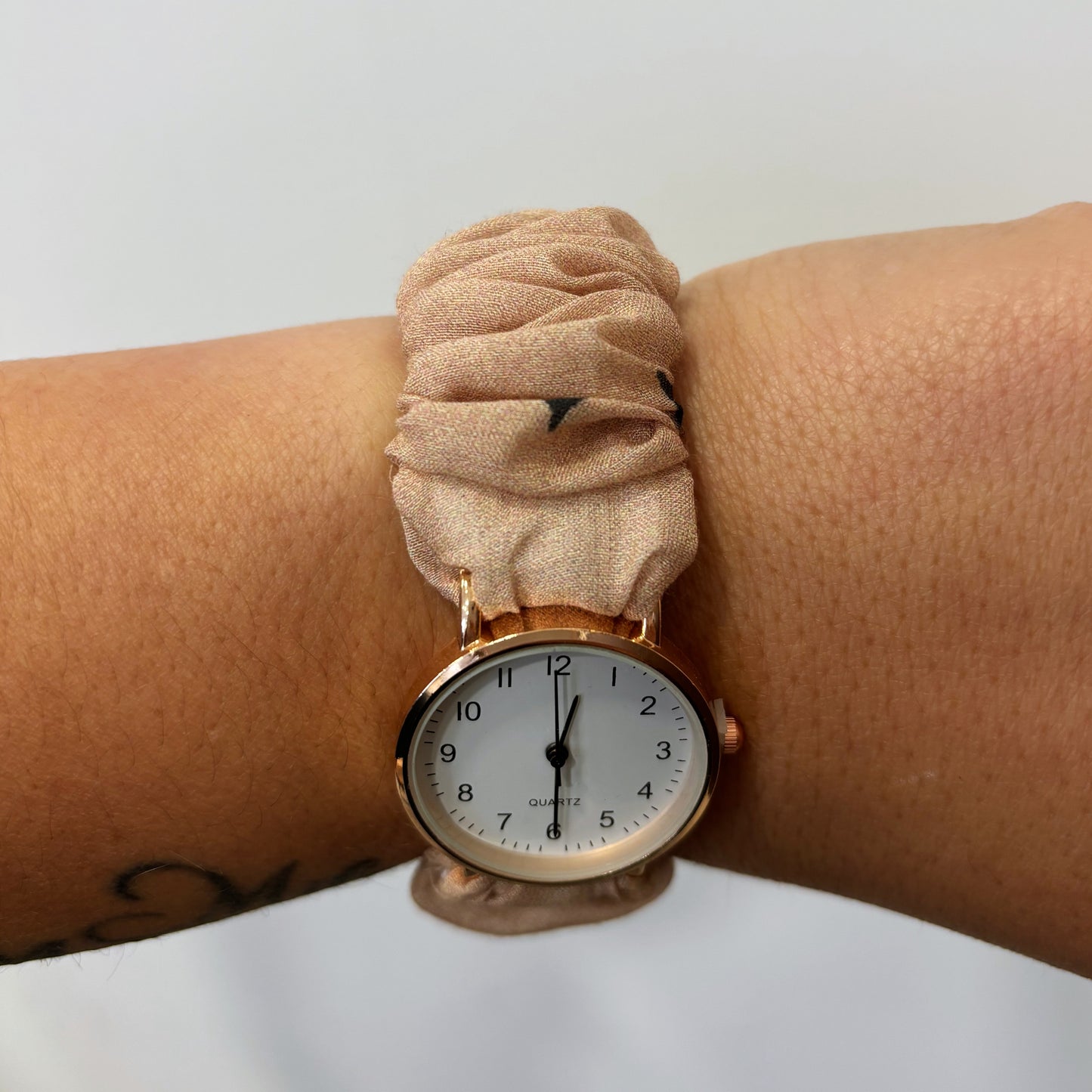 Montre bracelet élastique en tissu