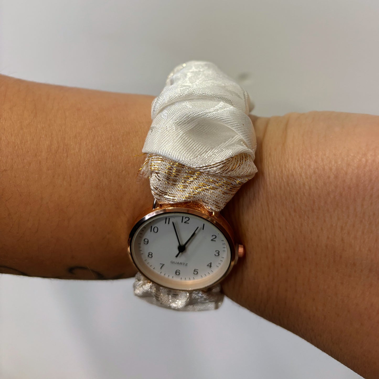 Montre bracelet élastique en tissu