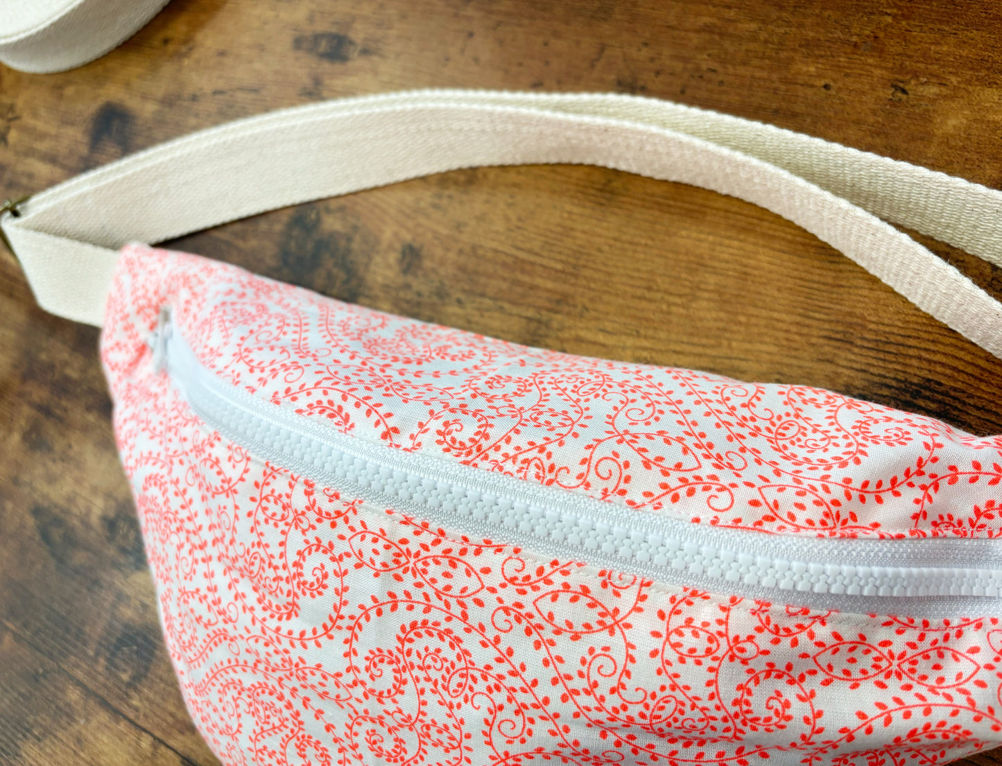 Sac banane Flashy corail