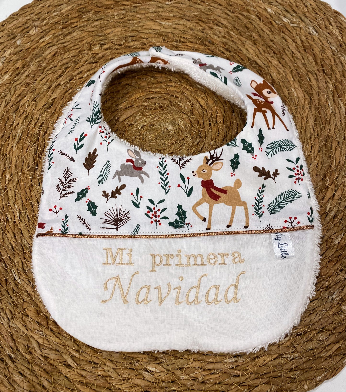 Babero Navidad - Rudolph